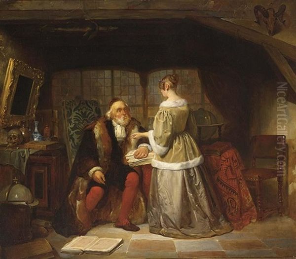An Interior Scene With Elegant Lady - view 1