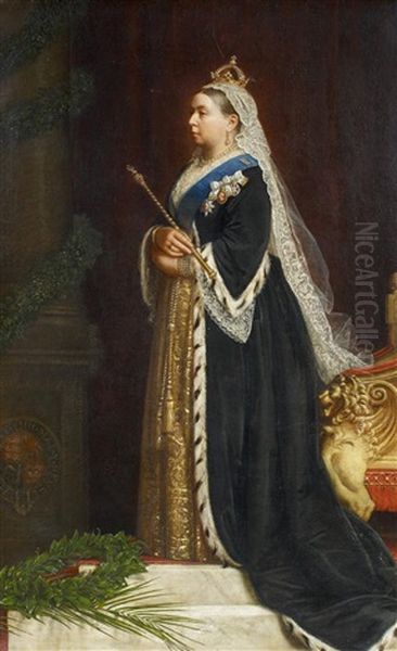 Queen Victoria Im Ornat - view 1