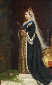 Queen Victoria Im Ornat by Guido Phillip Schmitt