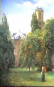 Die Ludwigskirche In Saarbrucken Von Suden Her Gesehen. Die Ludwigskirche In Saarbrucken Von Suden Her Gesehen.