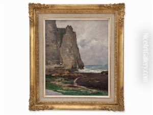 Clammer Near Etretat