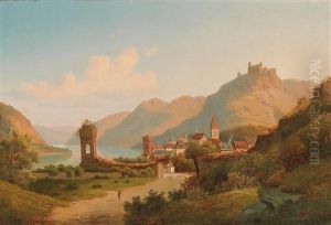 Landscape With River by Georg Schmitz