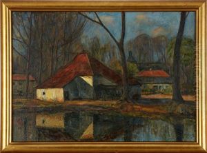 Hus Vid Vatten by Carl Schmitz-Pleis