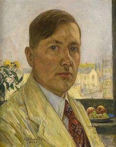 Selbstportrait Am Fenster