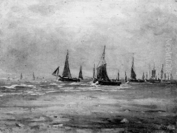 Fischerboote Vor Der Kuste - view 1