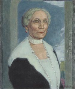 Brustbildnis Frau Christine Moser Von Filseck