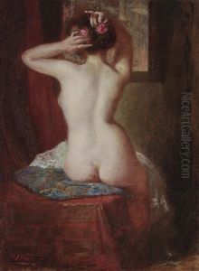 Female Nude, Shown From Back Female Nude, Shown From Back