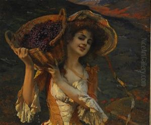 La Vendangeuse by Leopold Schmutzler