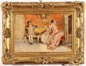 The Eager Listeners by Leopold Schmutzler