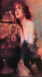 A Titian Beauty. by Leopold Schmutzler