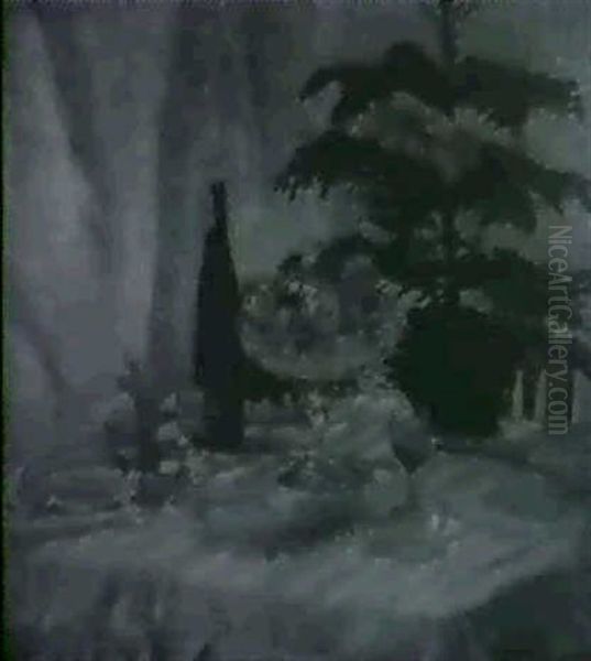 Stilleben Mit Weinflasche - view 1