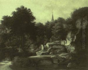 Im Klostergarten by Ferdinand Schneck