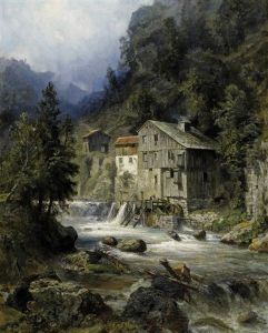 Alte Wassermuhle Im Harz