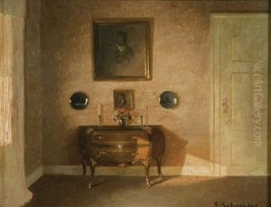 Interior Scene by Emil Schneider