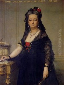 Portrait De Jeanne D'osmond, Duchesse De Maille