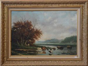 Paysage Fluvial by Georg Schneider