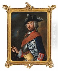 Portrait Of King Frederick Ii Of Prussia (collab. W/workshop) Portrait Of King Frederick Ii Of Prussia (collab. W/workshop)