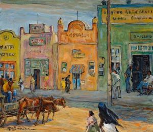 Border Town by Otto Henry Schneider