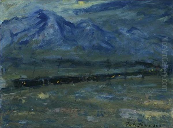Nocturnal With Locomotive - view 1