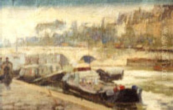 Boats On The Seine, 1911 - view 1
