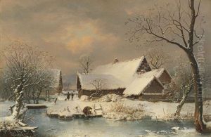 Verschneite Winterlandschaft