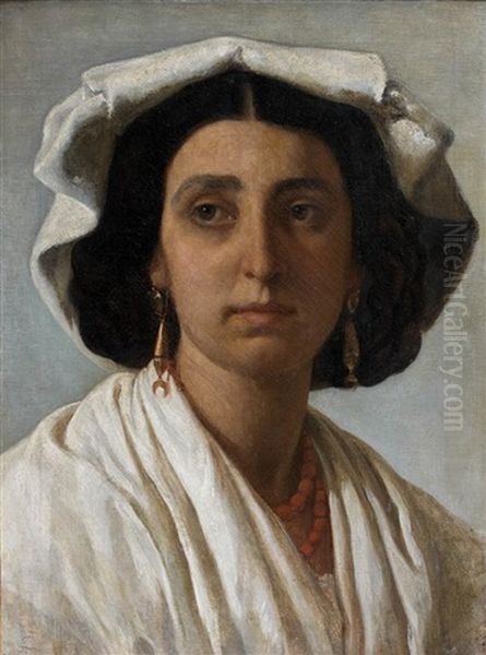 Portrait D'une Romaine - view 1
