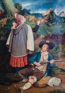 La Mort De Jean Chouan by Jean-Victor Schnetz