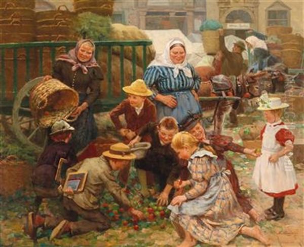 A Busy Market - view 1