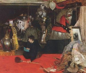 La Bottega Dell'antiquario by Fritz Schnitzler