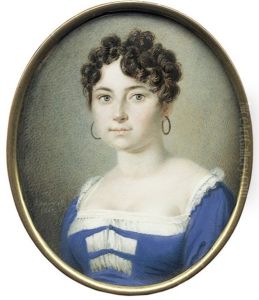 Bildnis Der Christiane Vulpius Im Blauen Gewand