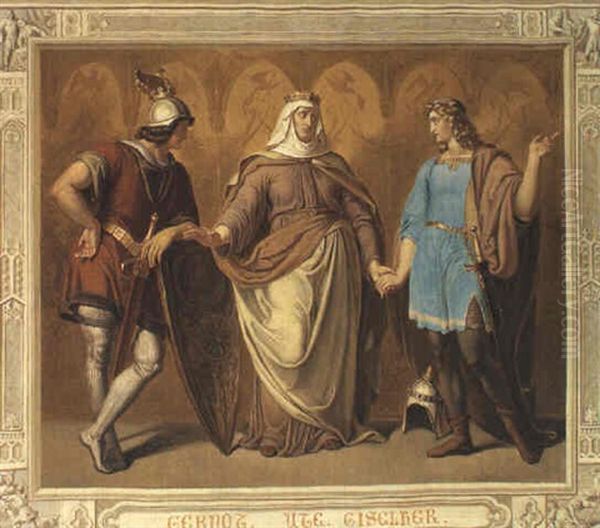 Das Nibelungenlied: Gernot, Ute Und Giselher - view 1