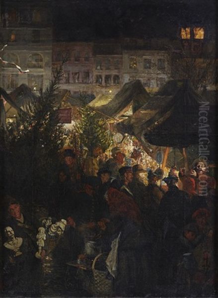 The Christmas Market In Berlin Rixdorf - view 1