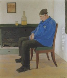 Alter Mann In Rustikalem Interieur - De Saulipuur