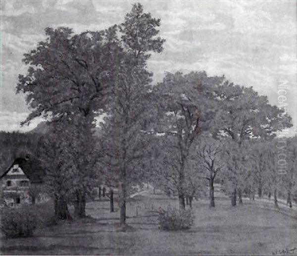 Landschaft Bei Matthof Mit Dem Geisterhusli - view 1