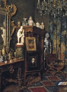 The Artist's Studio by Max Schoedl