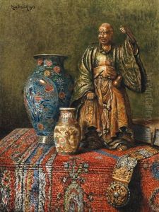 Asiatikastillleben by Max Schoedl