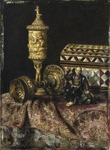 Still Life With Japanese And Western Artifacts