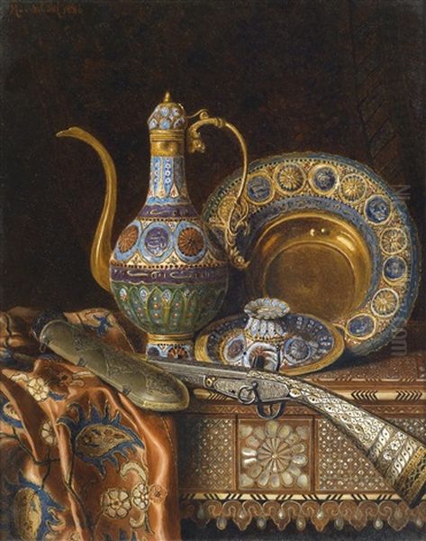 Stillleben Mit Orientalischen Antiquitaten - view 1