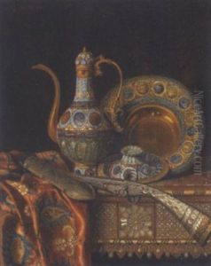 Orientalisches Stilleben by Max Schoedl