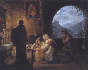 Abendandacht In Den Bergen by Johann Nepomuk Schoedlberger