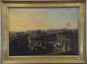 Vue De L'ancienne Ville Romaine Vollubilis by August Theodor Schoefft