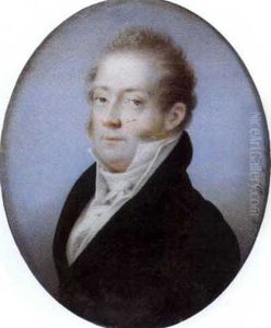 Bildnis Des Fursten Alois Wenzel Kaunitz-rietberg In Dunklem Rock Und Hohem Kragen