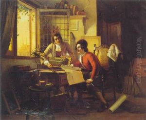 Pierre Le Grand Er Le Maire D'amsterdam Etudiant La Construction D'un Navire En 1697
