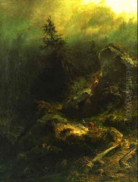 Romantisch Verklarte Gebirgslandschaft - view 1