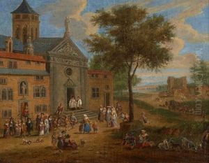L'arrivee Des Fiances A L'eglise