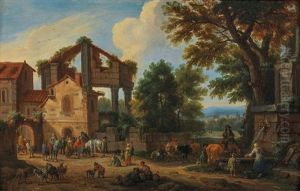 Cour De Ferme by Mathys Schoevaerdts