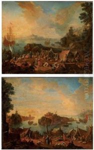 Campement Au Port (+ Campement Pres D'une Ile; Pair)