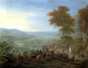 Paysage Anime De Scenes De Marche by Mathys Schoevaerdts