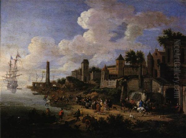 Scene Portuaire - view 1