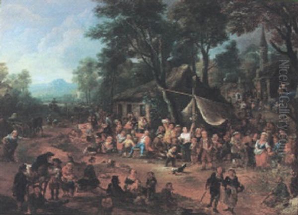 Rural Scene With A Peasant Kermese - view 1